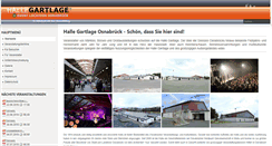 Desktop Screenshot of hallegartlage.de